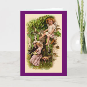 Kaart van Cupid & Couple Valentijns