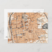  kaart van Darmstadt Duitsland (1905) (Voorkant / Achterkant)