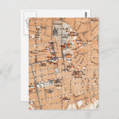  kaart van Darmstadt Duitsland (1905) (Voorkant / Achterkant)