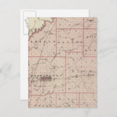 Kaart van Daviess County (Voorkant / Achterkant)