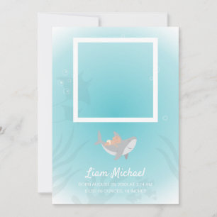 Kaart van de aankondiging van de Baby van de zoete