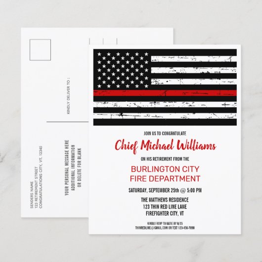 Kaart van de afdeling Vuurverzekering van de afdel (Voorkant / Achterkant)