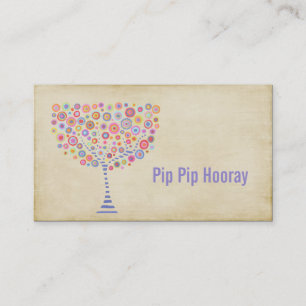 Kaart Van de Bedrijfs opslag van de Boom van het Visitekaartje