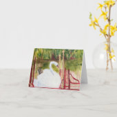 Kaart van de Boston Swan Boat (Gele Bloem)