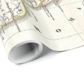 kaart van de Britse eilanden (1865) Cadeaupapier (Rol Hoek)