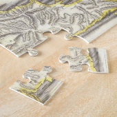 kaart van de Caribische eilanden (1815) Legpuzzel (Zijkant)