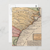  kaart van de Carolinas (1746) (Voorkant / Achterkant)