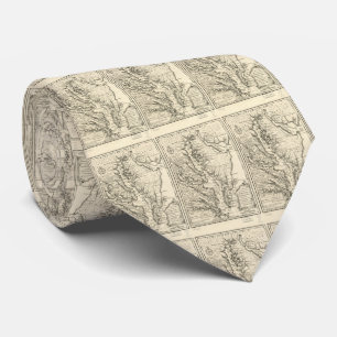  kaart van de Chesapeake Bay (1752) Stropdas