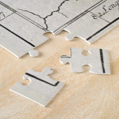  kaart van de Chesapeake Bay (1780) Legpuzzel (Zijkant)