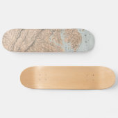  kaart van de Chesapeake Bay (1861) Skateboard (Horizontaal)