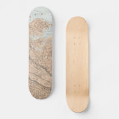  kaart van de Chesapeake Bay (1861) Skateboard (Voorkant)