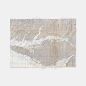 kaart van de Chesapeake Bay (1866) Fleece Deken (Voorkant (Horizontaal))