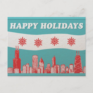 Kaart van de Chicago Holiday Post