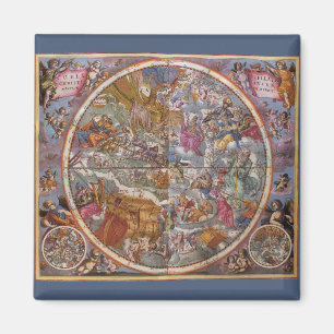 Kaart van de Christelijke Constellaties, Zuidelijk Magneet