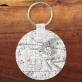Kaart van de Constellaties Bord XIV Sleutelhanger (Voorkant)