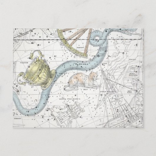 Kaart van de constellaties Bord XXVI (Voorkant)