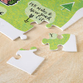 Kaart van de Cooperstown Puzzle Legpuzzel (Zijkant)