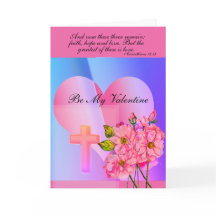 Kaart van de Dag van de valentijn