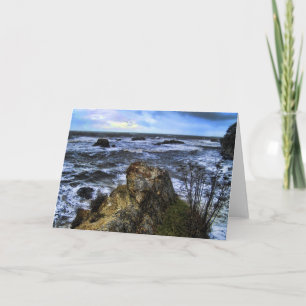 Kaart van de de zeeenGroet van de Terugtocht van