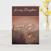 Kaart van de dochterverjaardag (Gele Bloem)