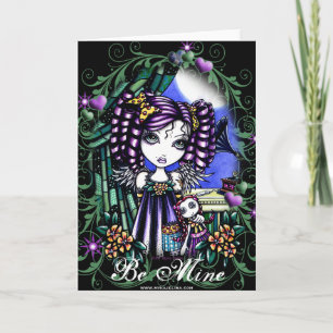 Kaart van de Engel van Jenny de Cute Valentine Rag