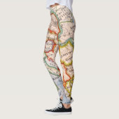 Kaart van de Europese Leggings (Links)