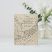  kaart van de Florida Keys (1771) (Staand voorkant)