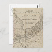  kaart van de Florida Keys (1771) (Voorkant / Achterkant)