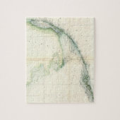  kaart van de Florida Keys (1859) Legpuzzel (Verticaal)