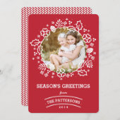 Kaart | van de Foto van de Groeten van het moderne (Voorkant / Achterkant)