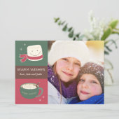 Kaart van de Foto van de Vakantie van de Chocolade (Staand voorkant)