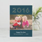 Kaart van de Foto van de Vakantie van het (Staand voorkant)