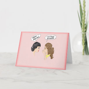 Kaart van de geboorte, 80ste. Humoristisch