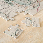  kaart van de Grote Meren (1755) Legpuzzel (Zijkant)