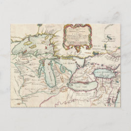 kaart van de Grote Meren in Frankrijk