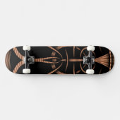 Kaart van de halfpijp van Gnarly Skateboard (Horizontaal)
