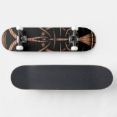 Kaart van de halfpijp van Gnarly Skateboard (Horizontaal)