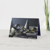 Kaart van de het landschapsTekst van Kerstmis van (Achterkant)