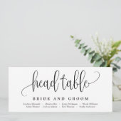 Kaart van de kalligrafie (Staand voorkant)