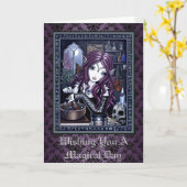 Kaart van de Kunst van de Fee van de "Alchimist" (Gele Bloem)