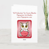 Kaart van de Kunst van de Liefde van het Hart van (Achterkant)