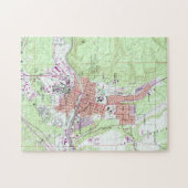  kaart van de lagstaff Arizona (1962) Legpuzzel (Horizontaal)