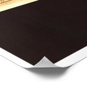 Kaart van de Lewis en Clark Expedition Poster (Hoek)