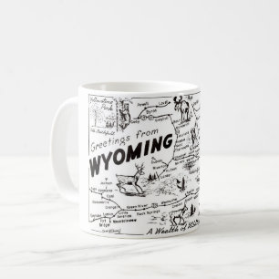  kaart van de Mok van Wyoming