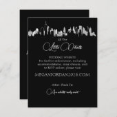 Kaart van de New York Skyline Enclosure (Voorkant / Achterkant)