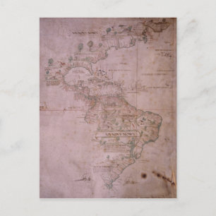 Kaart van de Nieuwe Wereld, c.1532