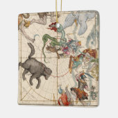  kaart van de Noordpool Keramisch Ornament (Links)