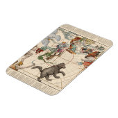 kaart van de Noordpool Magneet (Linkerzijde)