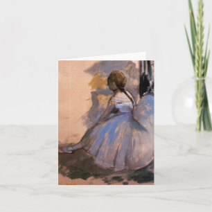 Kaart van de Nota van Edgar Degas "de Danser