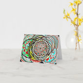 Kaart van de Nota van het Design van Leliza de (Gele Bloem)